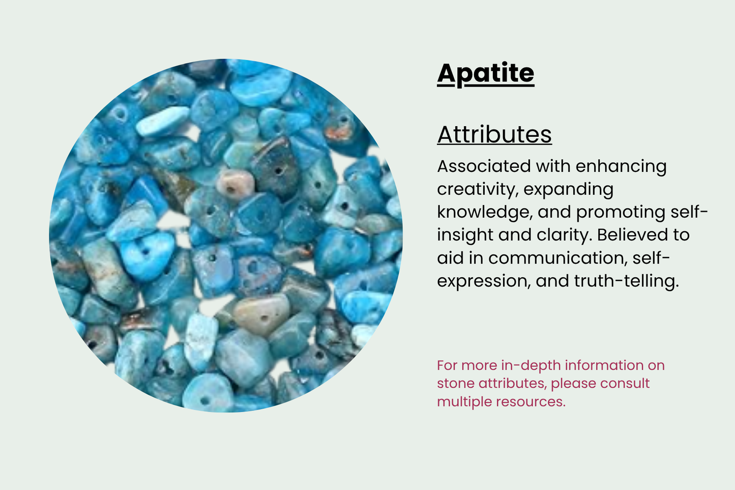 DIY Apatite Tree Kit - Deluxe Stones