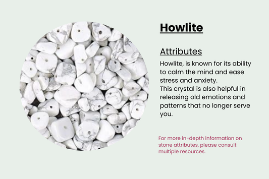 DIY Howlite Tree Kit - Deluxe Stones
