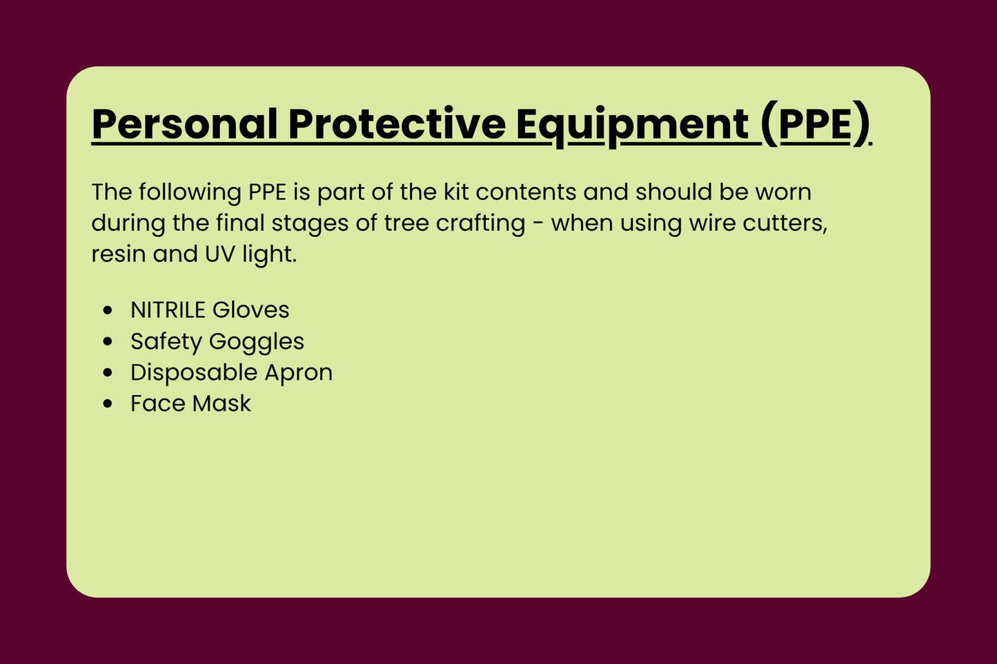 DIY Dyed Shells Tree Kit - Premium Stones