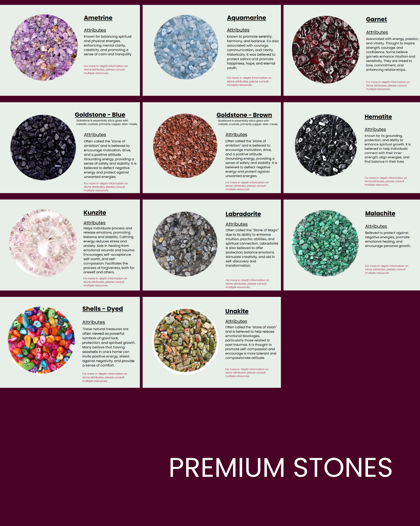 DIY Dyed Shells Tree Kit - Premium Stones