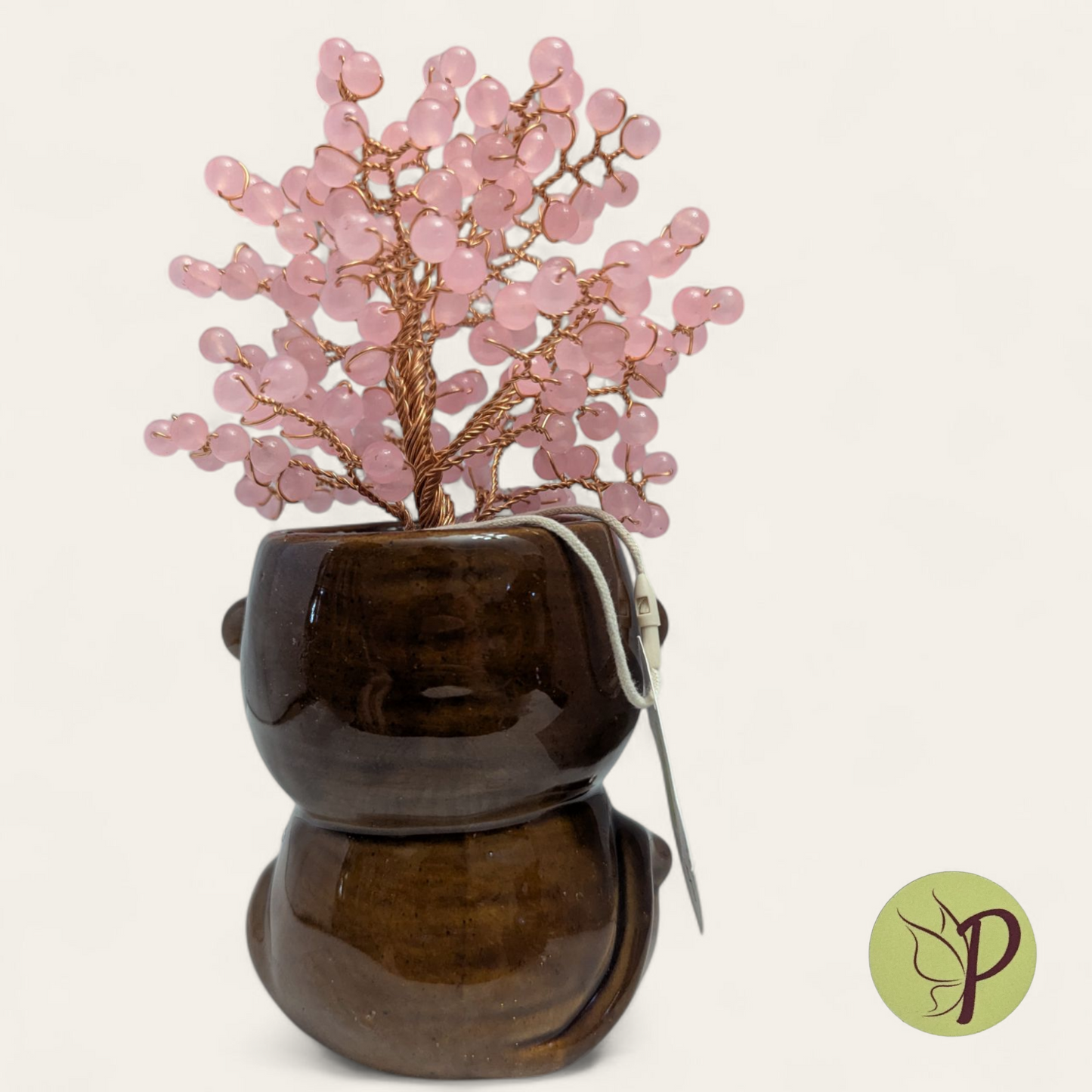 #134 - Rose Quartz Monkey